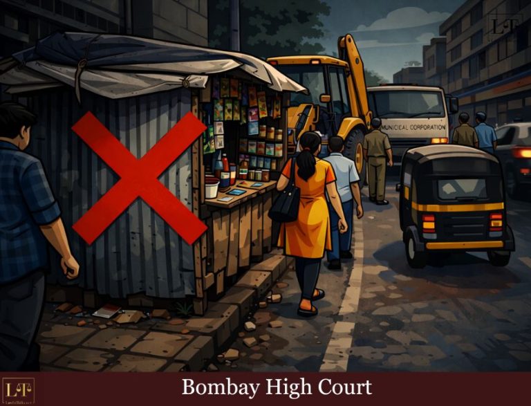 “Illegal Shop, Rs. 5 Lakh Shock: Bombay HC Cracks Down On Footpath Encroachment”