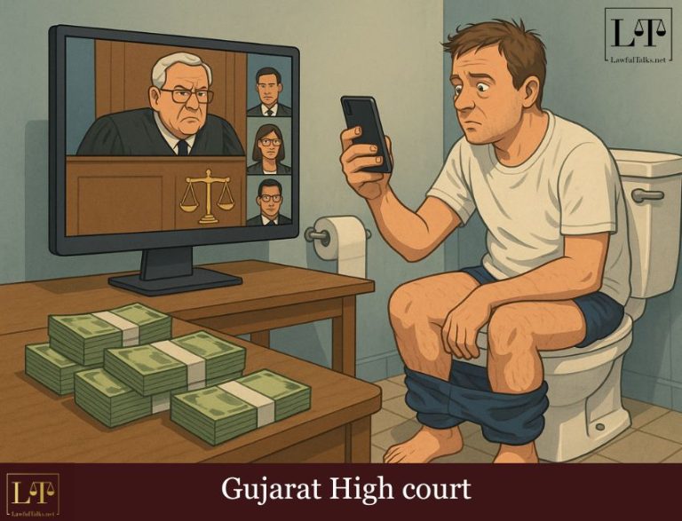 Seeking Justice Sitting On A Pot: HC Fines Man Rs. 1 lakh For Toilet Appearance