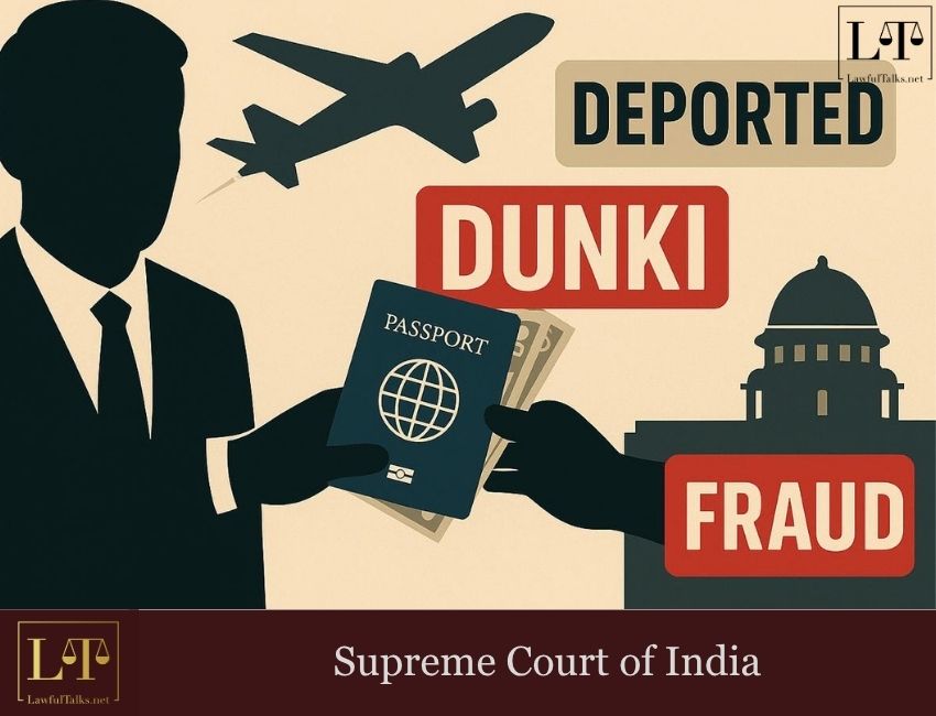 Conned Of Rs. 65 Lakhs & Fake Route; Victim Of Dunki Deported: SC Denies Bail to Accused