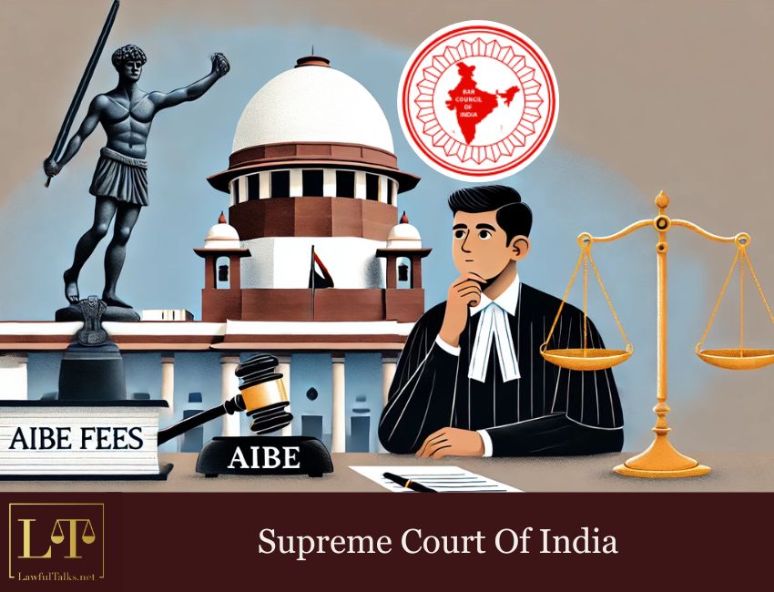 Rs. 3,500 AIBE Fee Dispute: SC Asks Petitioner to Approach BCI