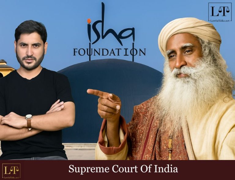 Sadguru Whips Up Legal Storm: Pleads SC To Muzzle You tuber