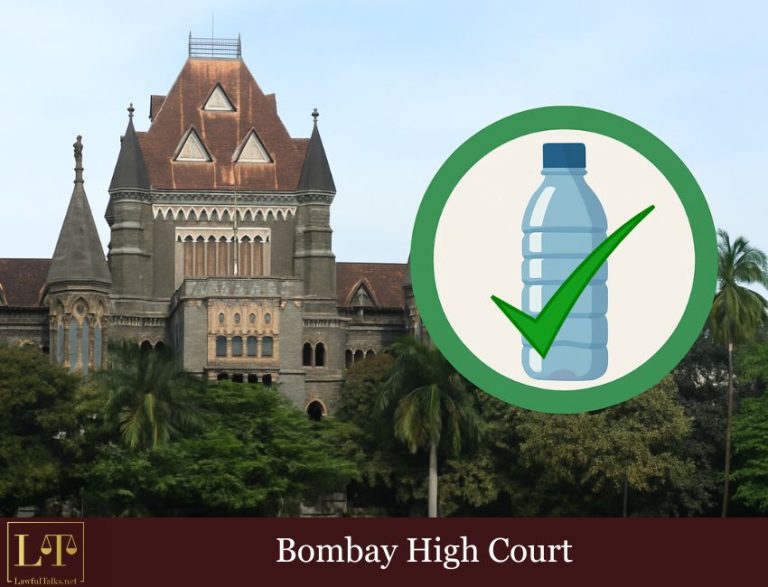 Chief Justice of Bombay HC Grants Conditional Relief on Plastic Bottle Ban