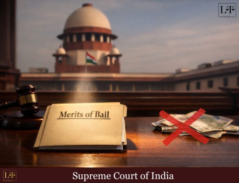 Deposit Money, Get Bail? Supreme Court Says ‘Absolutely Not’