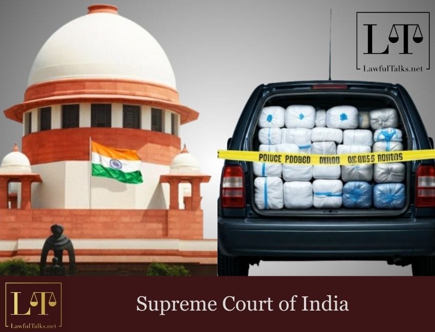 SC Allows Conditional Release of Seized Truck Under NDPS Act