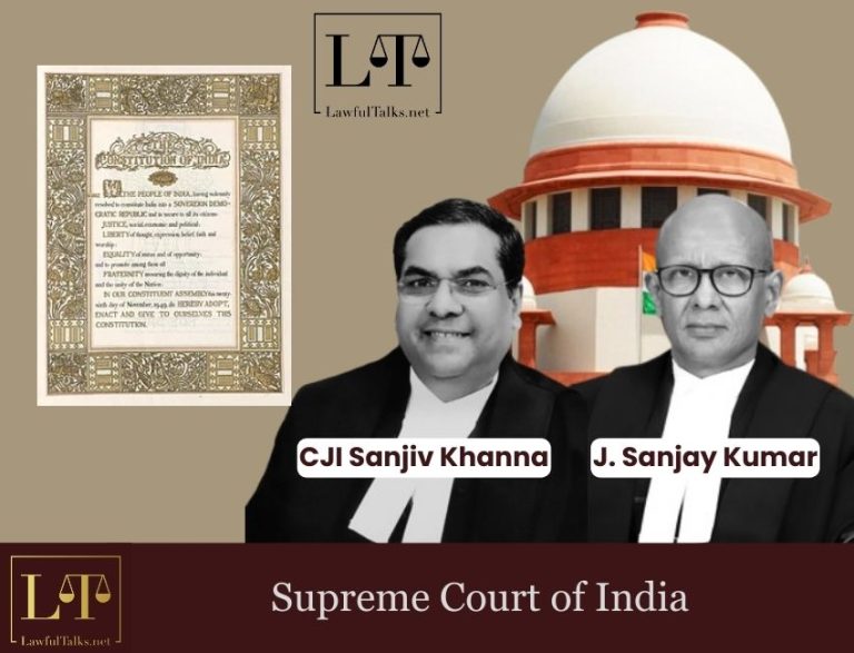 SC Dismisses Pleas Challenging Inclusion Of Words ‘Socialist’ & ‘Secular’ In Constitution’s Preamble