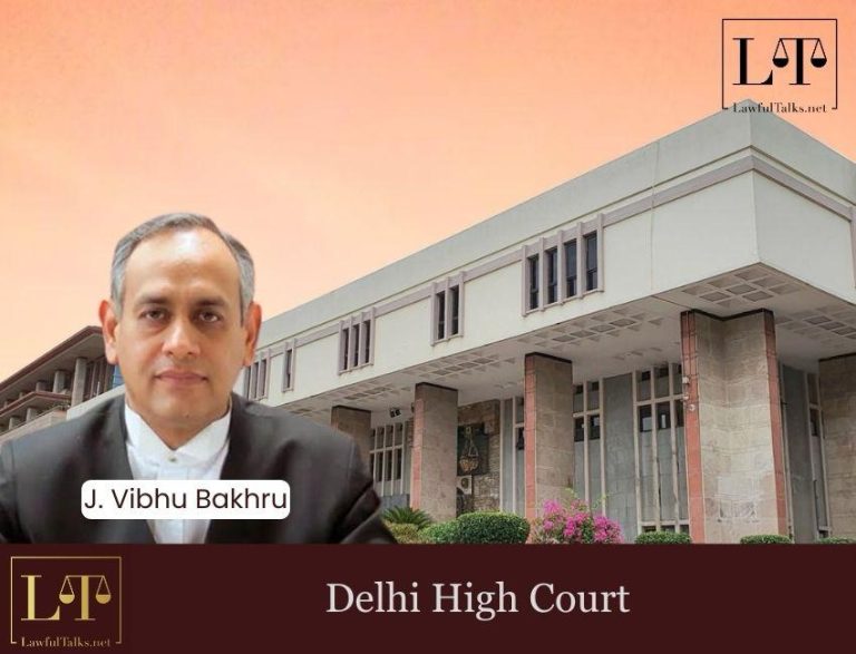 J. Vibhu Bakhru Appointed Acting Chief Justice of Delhi HC