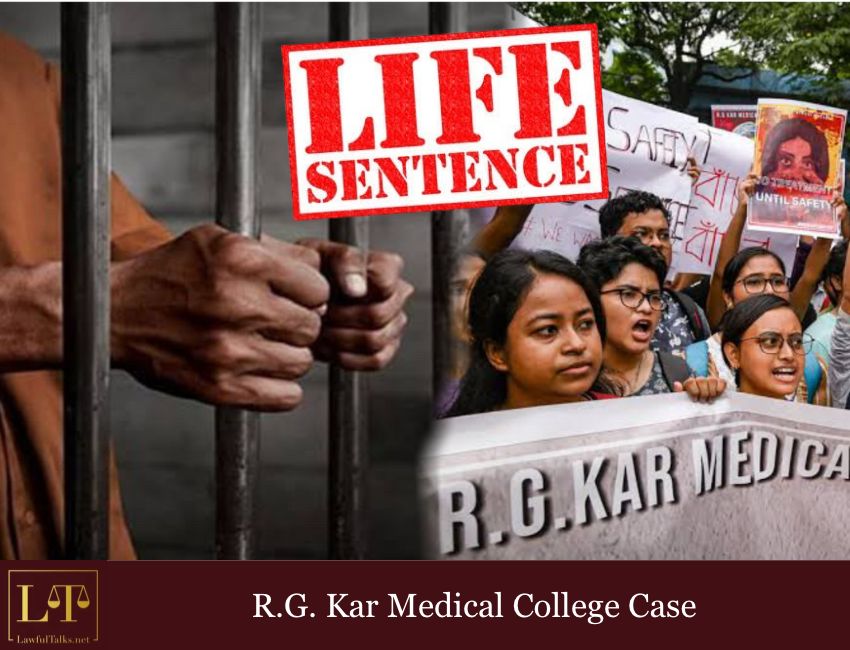 Accused Sentenced to Life Imprisonment: R.G. Kar Rape-Murder Case