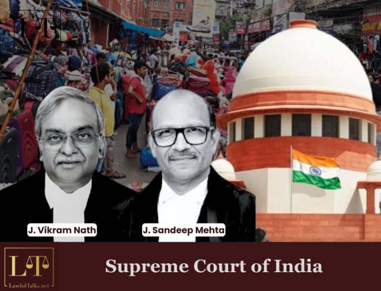 SC Halts Eviction of 19,000 Street-Vendors