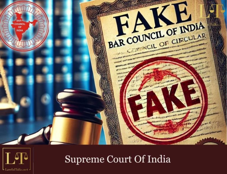 Beware! Fake BCI Circular on Advocate Fees Circulating