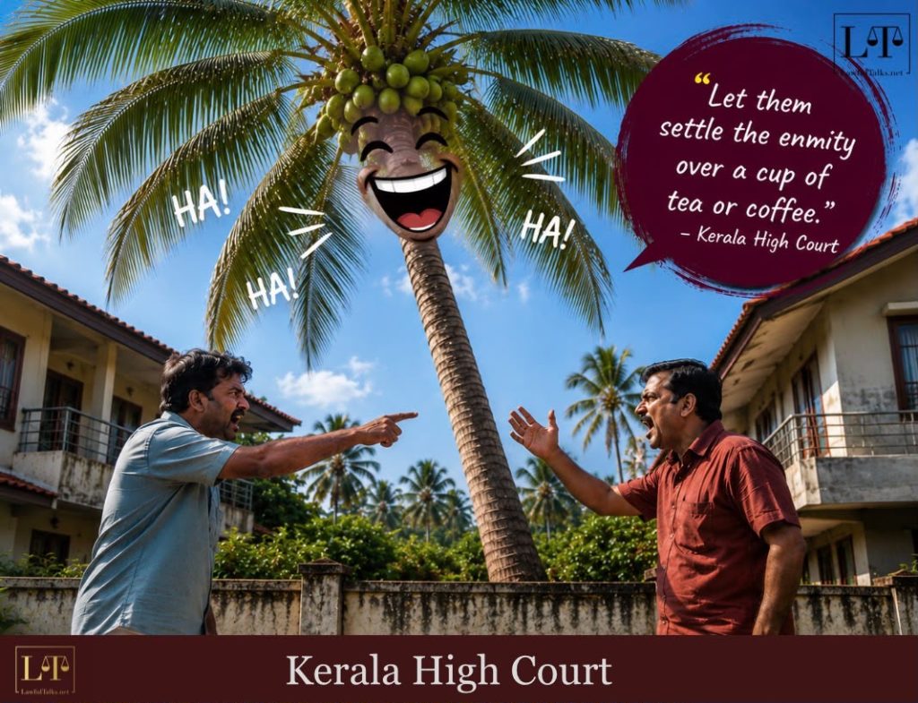 This Coconut Tree Dispute Reached the Kerala HC. The Judge Said the Tree Might Be Laughing