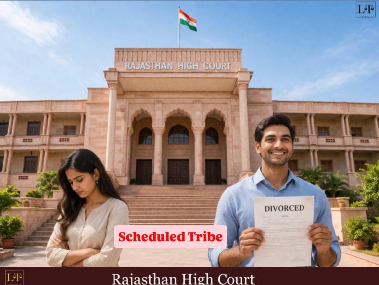 “Big Tribal U-Turn! Rajasthan HC Exposes Flaw in Wife’s Own Case!”