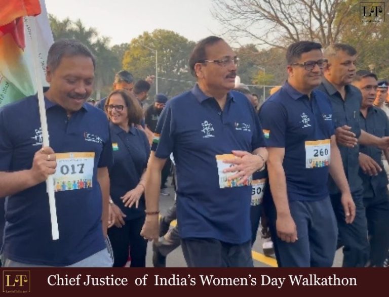 Women’s Day Power Walk: CJI Surya Kant Leads Historic March From Sukhna Lake
