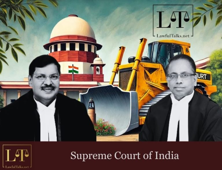 SC Halts Punitive Demolitions: Lives, Liberty, Property Cannot Be Taken Arbitrarily