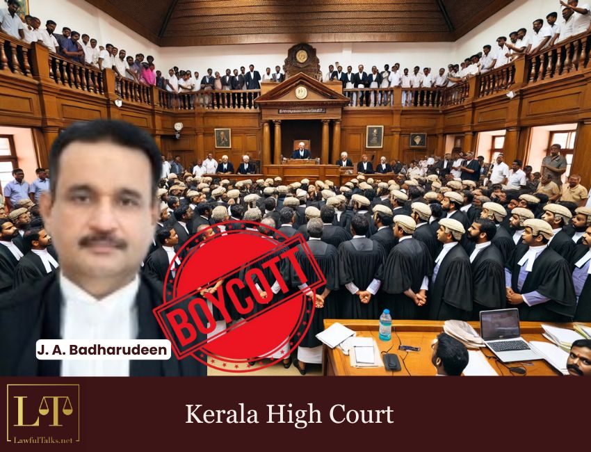 Kerala HC’s J. A. Badharudeen Boycotted!