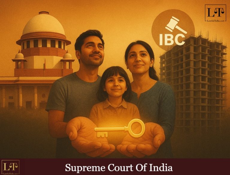 Homebuyers’ Big Win ; Once A Claim Is Verified, Possession Must Follow : SC To Builders