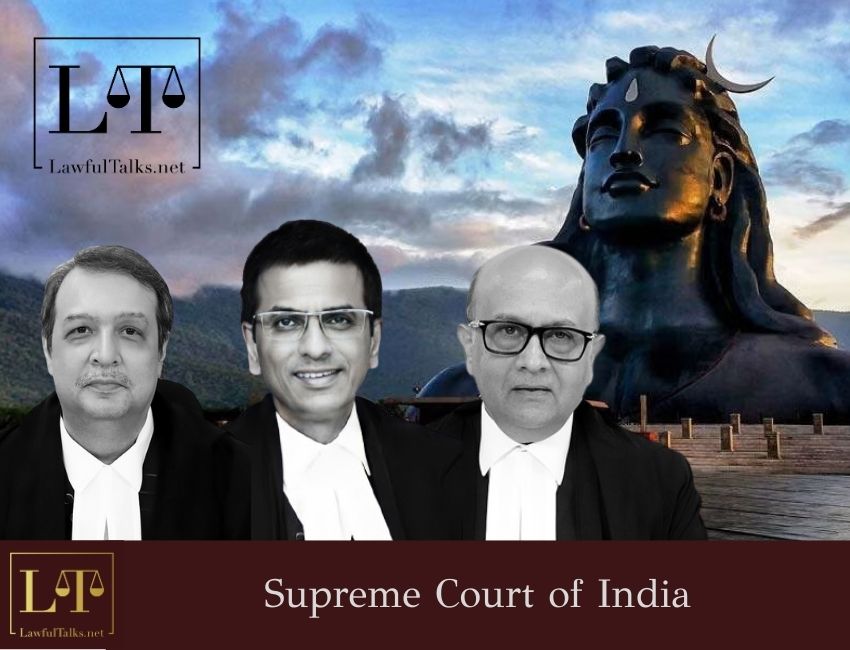 SC Transfers Isha Foundation Case to Itself