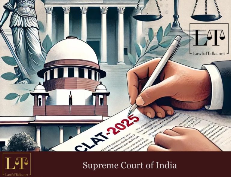 SC Inclined to Transfer CLAT 2025 Result Petition to Single HC
