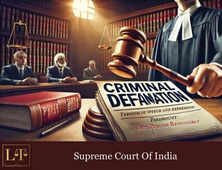 SC Quashes Defamation Against TOI: Freedom of Speech is Paramount, But Media Must Publish Responsibly