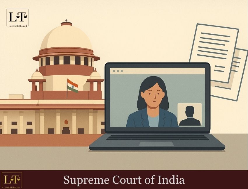 SC Flags Major Flaw In Virtual Trials, Lays Down New Safeguard For Witness Confrontation