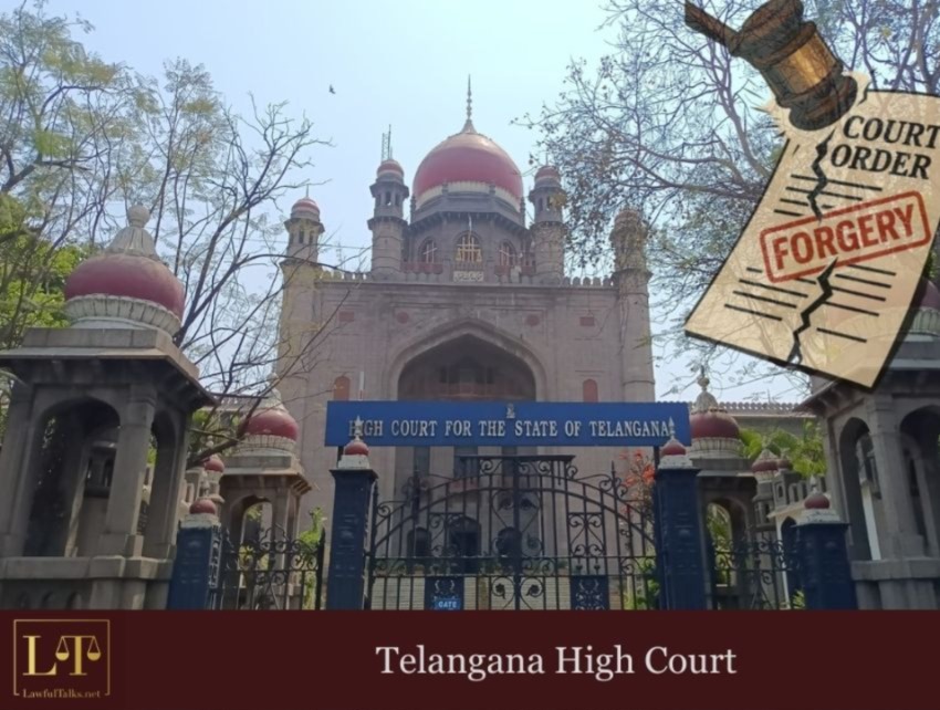 Forgery in the Courts? Telangana HC Uncovers Alleged Fabricated Orders in Land Dispute