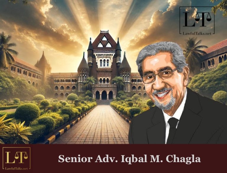 In Eternal Remembrance: Senior Adv. Iqbal M. Chagla