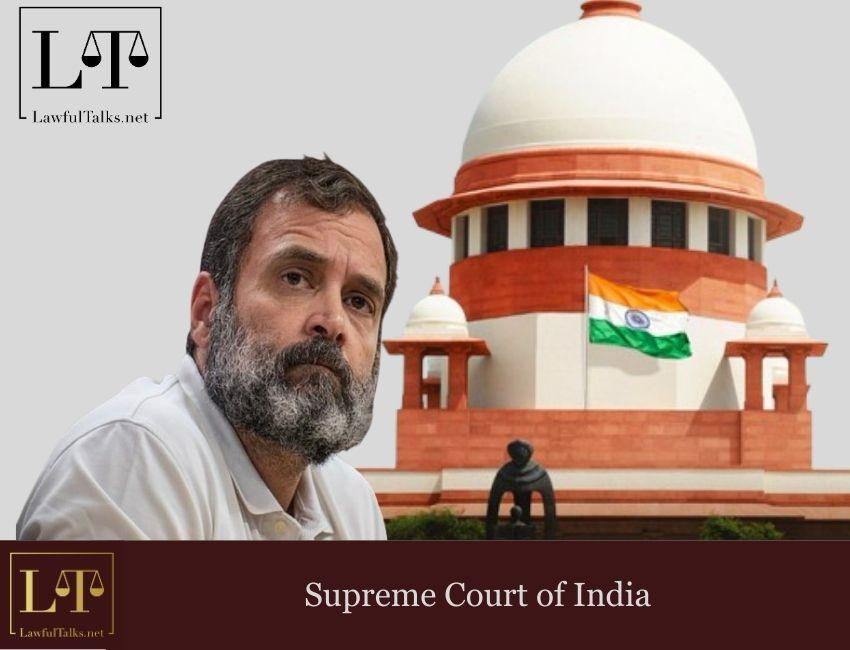 SC Stays Defamation Proceedings Against Rahul Gandhi