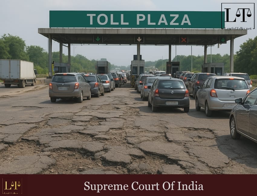 Potholes, Gridlock And Jams ; Kerala HC’s Toll Ban Gets SC’s Stamp Of Approval