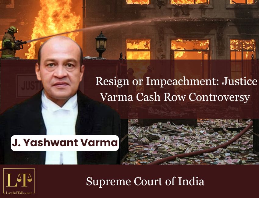 Resign or Face Impeachment: Justice Varma Indicted in Cash Row