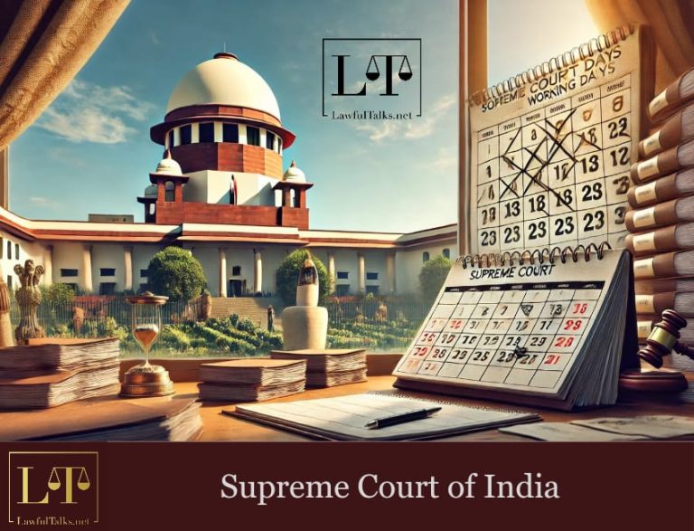 SC: ‘Vacation’ Renamed As ‘Partial Court Working Days’