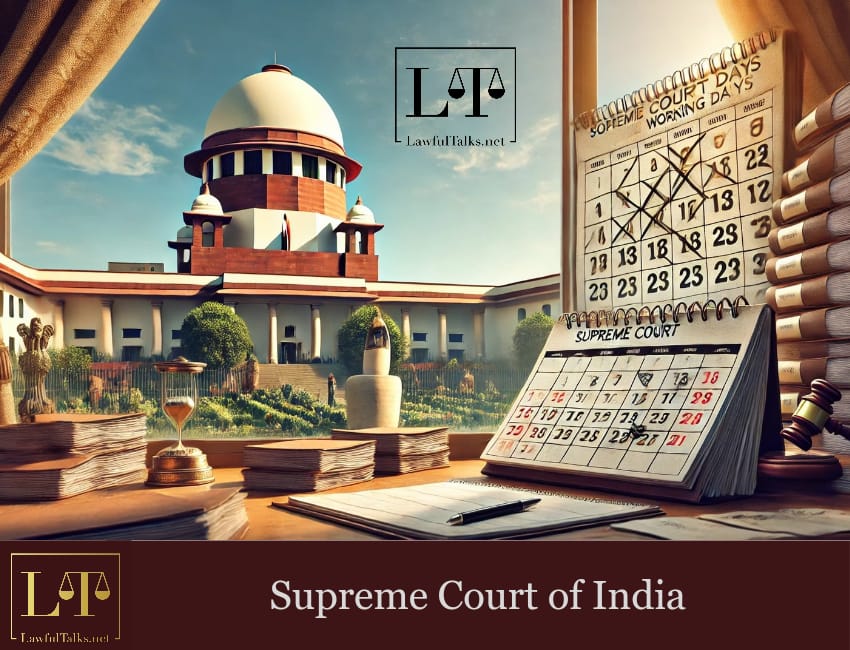 SC: ‘Vacation’ Renamed As ‘Partial Court Working Days’