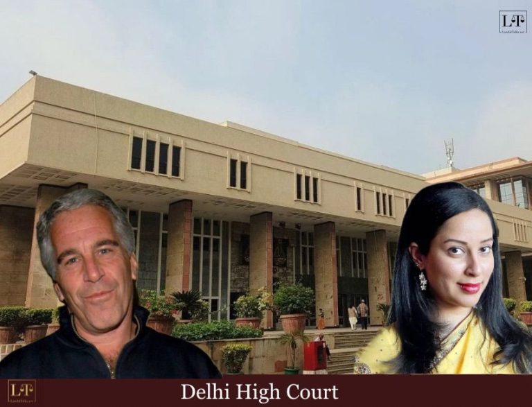 “Notorious Epstein Link Row Explodes: Delhi HC Orders Takedown In Minister’s Daughter Case”